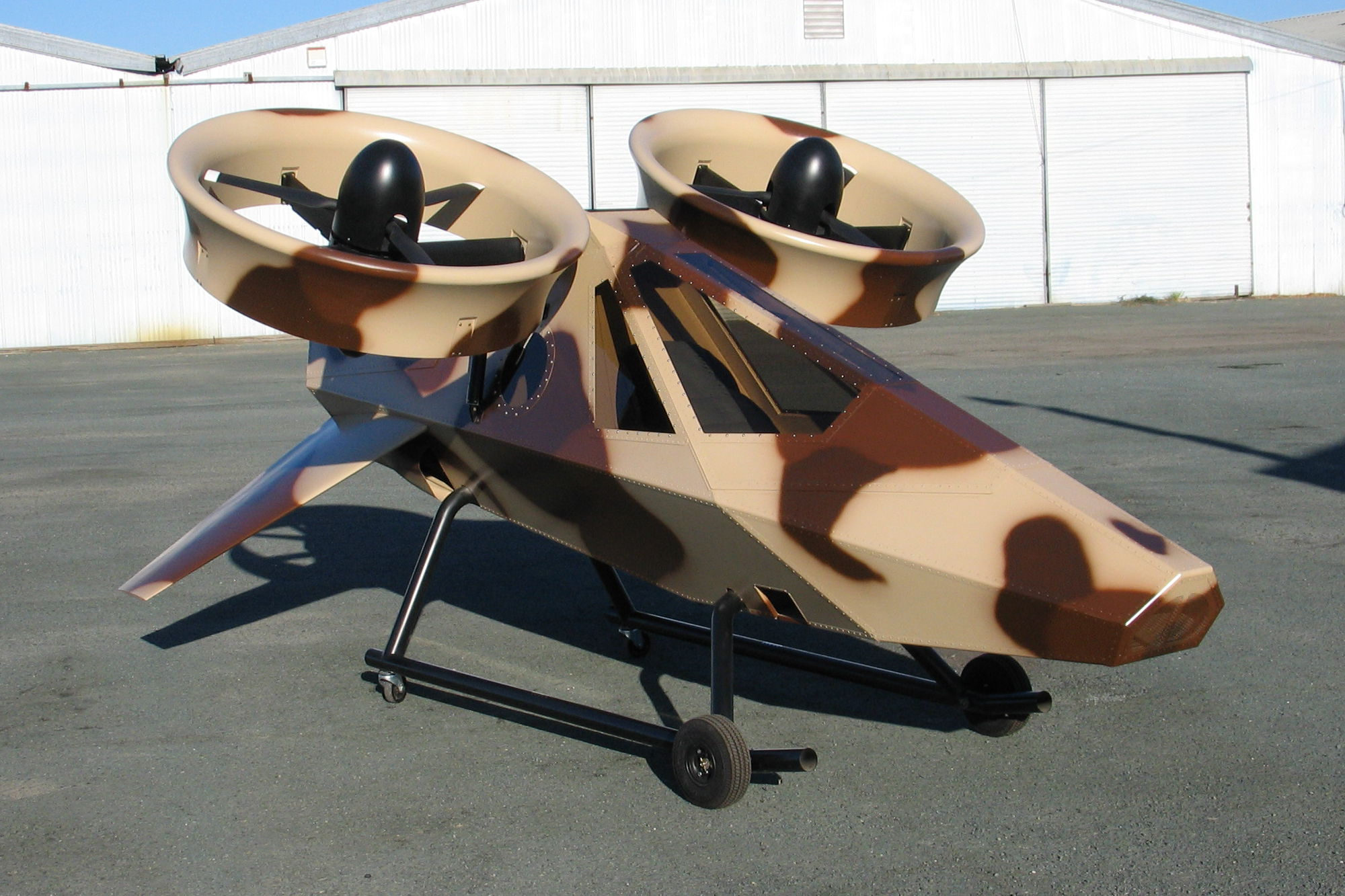 Trek Aerospace Dragonfly one passenger VTOL aircraft Trek Aerospace Dragonfly one passenger VTOL aircraft